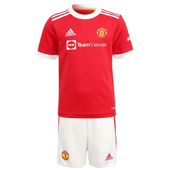 Camiseta Manchester United 1ª Niño 2021/22 Rojo
